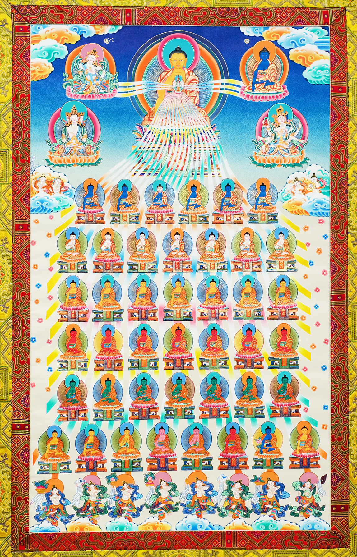 8 Mahayana Precepts and Prostration to the 35 Buddhas